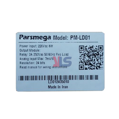 تصویر لیبل نمایشگر وزن مدل PM-LD01
