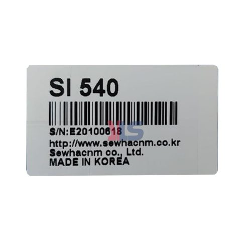 عکس لیبل نمایشگر وزن س.ها مدل SI540